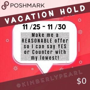 Closet will be closed from above dates.